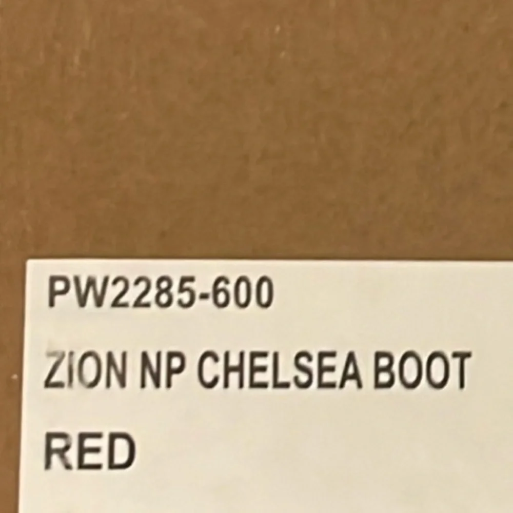 Pendleton Zion National Park Chelsea Rain Boots new red Women’s Size 7